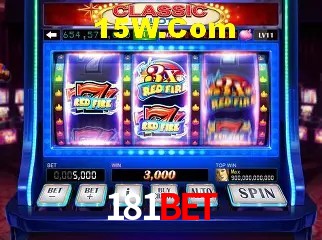 Sinta a adrenalina dos jogos de cassino com 181Bet